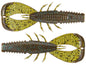 Rapala CrushCity Cleanup Craw 3.5in 7ct Green Pumpkin Blue