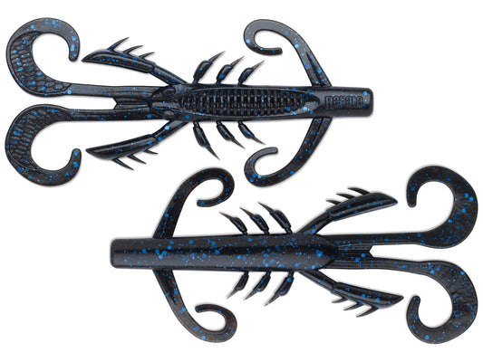 Rapala CrushCity Hedgehog 4in 6ct Black Blue Flake