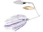 War Eagle Spinnerbait Nickle Frame DW 3/8 Purple Shad