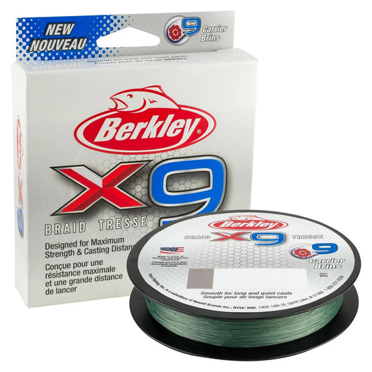 Berkley Superline x9 Braided Low Vis Green 40lb  164yds