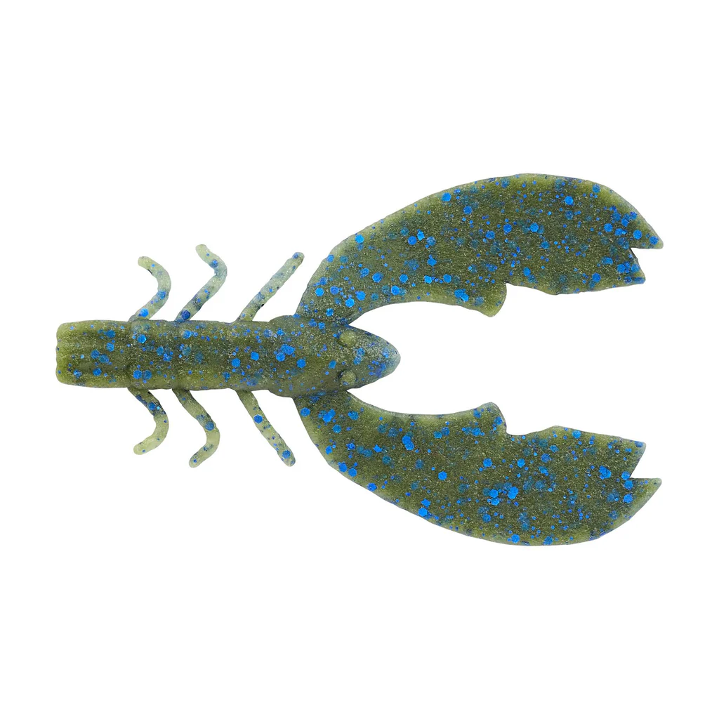 Berkley PowerBait® MaxScent Chigger Craw 4in Okechobee Craw 7ct