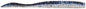 Berkley PowerBait® MaxScent Flat Worm 3.6in Black Shiner 10ct