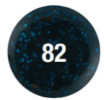 Do-It Powder Paint 2oz Black Blue Flake