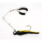 Johnson Beetle Spin®1/4oz Black/Yellow Stripe