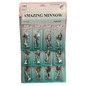 FJ Neil Amazing Minnow Spinners 1/4oz Silver/Blue 12/cd