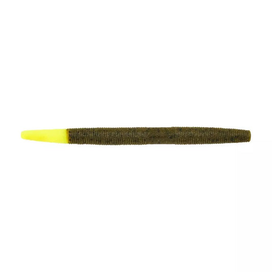 Berkley PowerBait® MaxScent The General 5in Green Pumpkin/Chartreuse 8ct