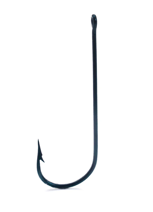 Mustad Aberdeen Hook Fine Wire Blue 100ct Size 2