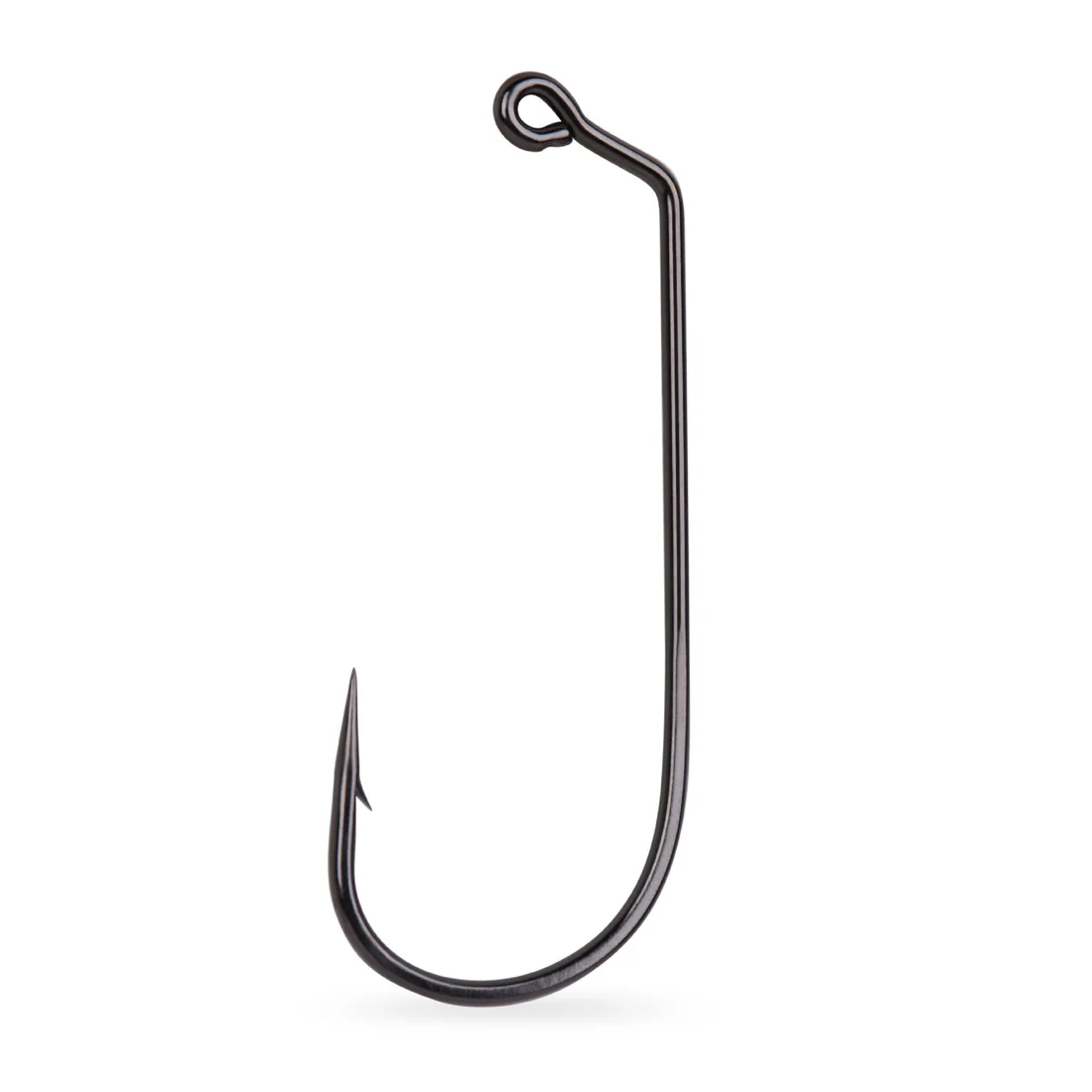 Mustad Jig Hook 60-Round Black 1000ct Size 2/0