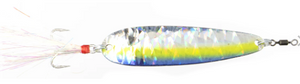 Nichols 4in Lake Fork Flutter Spoon Bombshell Shad 3/4oz