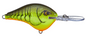 Rapala DT Series 10' 3/5oz 2.25in Chartreuse Rootbeer Crawdad