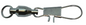 Spro Power BB Swivel w/interlock Snap Black Size 2 5ct 14lb