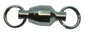 Spro Power BB Swivels 2 Split Rings Black Size 2 5ct 8lb