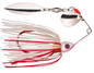 Strike King Bleeding Mini-King Spinnerbait  Bleeding White