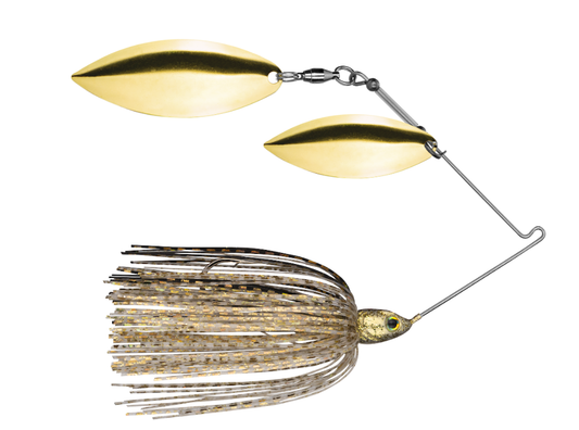 Strike King Tour Grade Spinnerbait 1/2 oz Willow/Willow / Gold Shiner