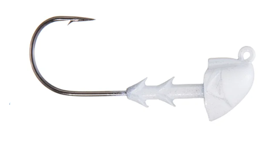 Buckeye The Shocker Swimbait Head 3/4 oz Pearl 2pk
