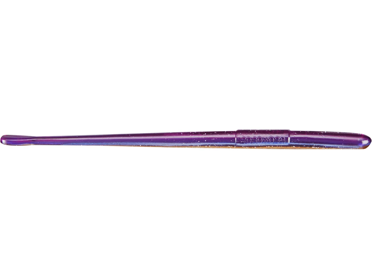 Robo Worms 7in Straight Tail Worm 8 Pk Margarita Mutilator