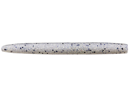 Yamamoto 5in SENKO 10pk Blue Pearl W Large Black & Hologram Flake