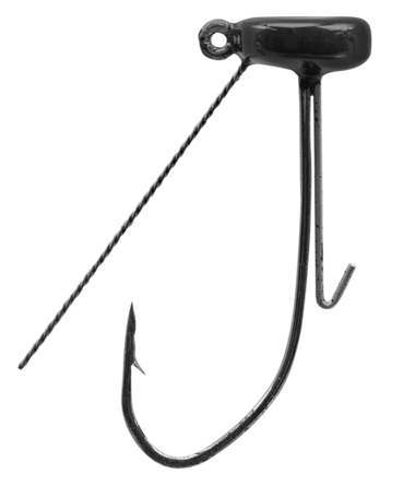 Strike King Tour Grade Ned Jig Head Weedless 1/8oz Black