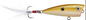 Strike King Bitsy Splash 1.75in 3/16oz Tennessee Shad