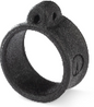 VMC Crossover Ring Black 8MM 10ct