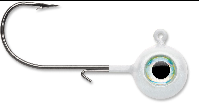 VMC Neon Moon Eye Jig 1/4oz 4ct White