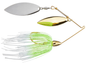 War Eagle Spinnerbait Gold Frame DWLR 3/8 White/Chart