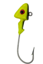Head Hunter Shad Heads 1oz Chart/Black 3ct