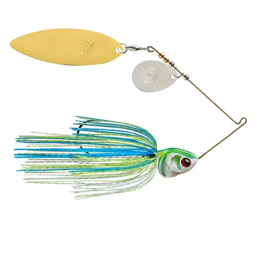 Booyah Covert 3/4oz Tandem Willow White/Chart/Blue