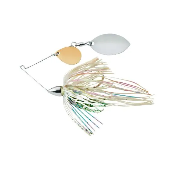 War Eagle Spinnerbait Nickle Frame Double Turtle Back 5/16 Shiny Shad
