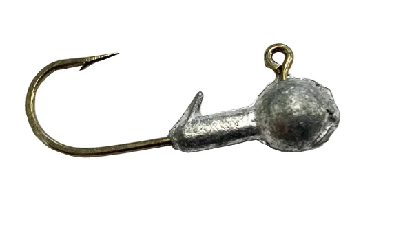 Head Hunter Ball Head Jigs 1/32 Natural 10ct