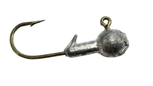 Head Hunter Ball Head Jigs 1/32 Natural 10ct