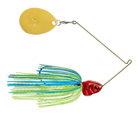 Booyah Covert 1/2oz Single Gold Colorado Blue Chartreuse Red