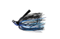 Dirty Jigs No-Jack Swim Jig, Black & Blue, 3/8oz