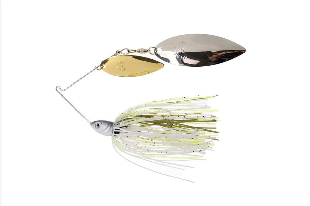 Dirty Jigs Compact Spinnerbait, Sexy Guntersville Shad, 3/8oz