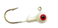 Head Hunter Ball Head Jigs 1/8 White 10ct