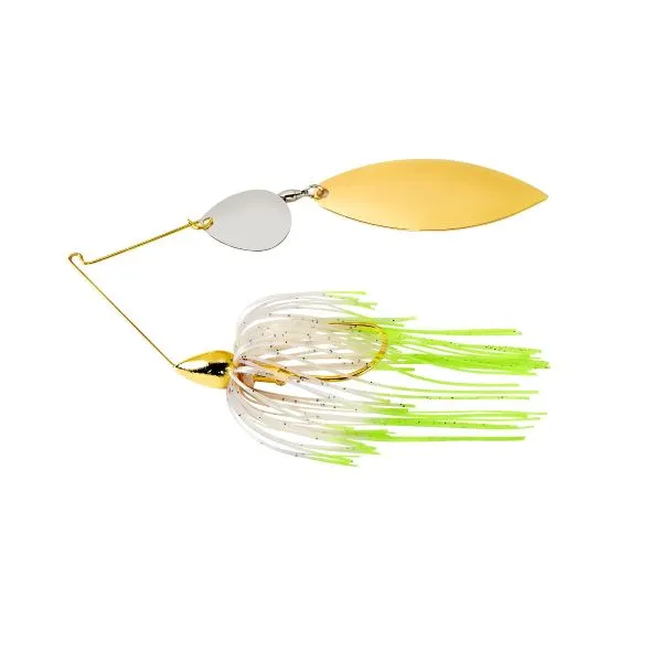 War Eagle Spinnerbait Gold Frame TW 1/2 Hot Blue Herring