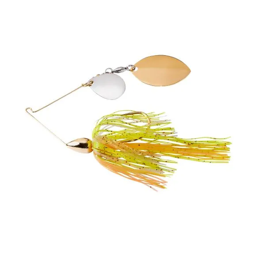 War Eagle Spinnerbait Gold Frame Double Turtle Back 5/16 Sun Perch