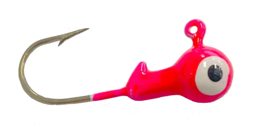 Head Hunter Ball Head Jigs 1/4 Hot Pink 10ct