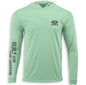 Flying Fisherman Performance Hoodie Mint Medium