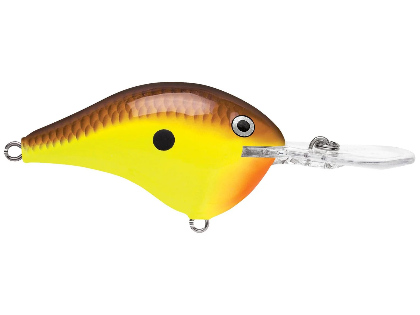 Rapala DT Series 12' 3/5oz 2.25in Chartreuse Brown