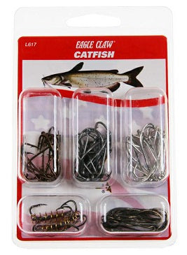 Eagle Claw Species Hook Assortment Catfish 40ct