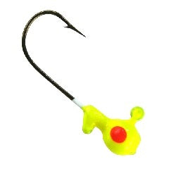 Southern Pro Round Jig Head 1/8oz 100ct Chartreuse