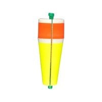 Comal Poppin Floats Slotted Weighted 4" Red/Yellow 12ct
