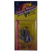 Leland Crappie Magnet Replacement Heads 5ct 1/32oz Unpainted