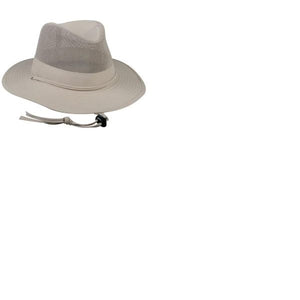 Outdoor Cap Safari Hat Kahki Mesh Top