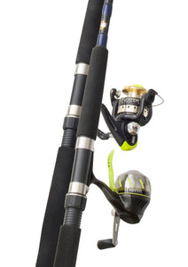 Zebco Crappie Fighter Spin Rod 7' 2pc L