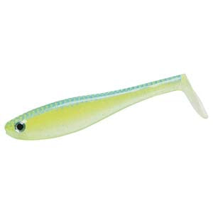 Zoom Swimmer 5" 3/bag Chart Blue Shad