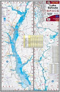 Kingfisher Lake Map WF George/Eufaula