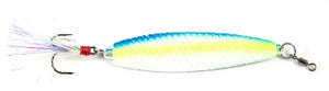 Nichols Ben Parker Wired Jigging Spoon, Bombshell Shad, 2-1/4oz