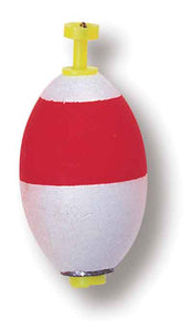 Betts Peg Foam Float Oval 1.50" 100ct Red/White